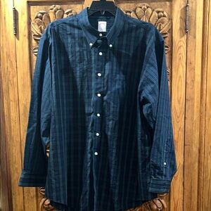 Brooks Brothers XXL plaid button up shirt